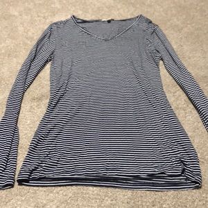 V-Neck Long Sleeve Top